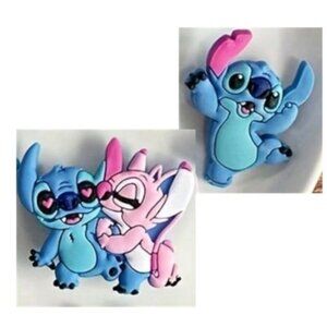 DISNEY Stitch LARGE Jibbits Crocs‎ Charms (2-Piece) BRAND NEW & SO CUTE!